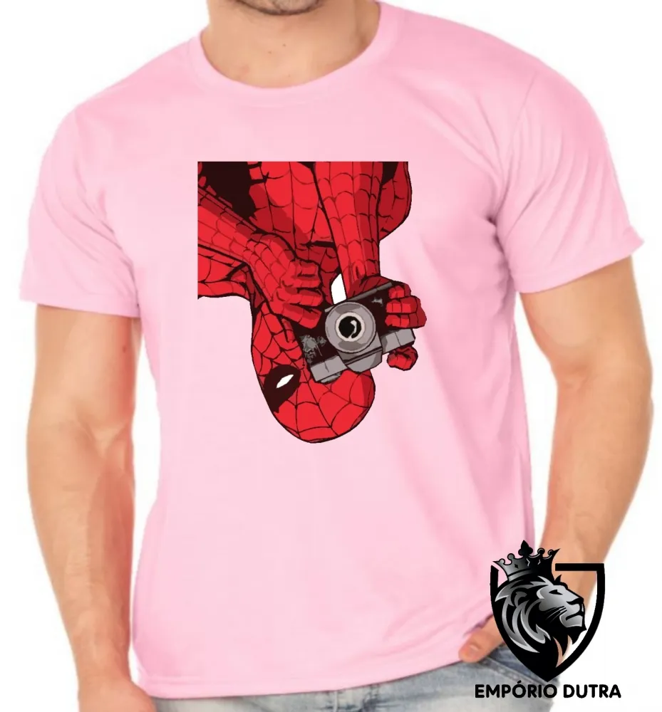Camiseta Homem Aranha tamanho P Imagem