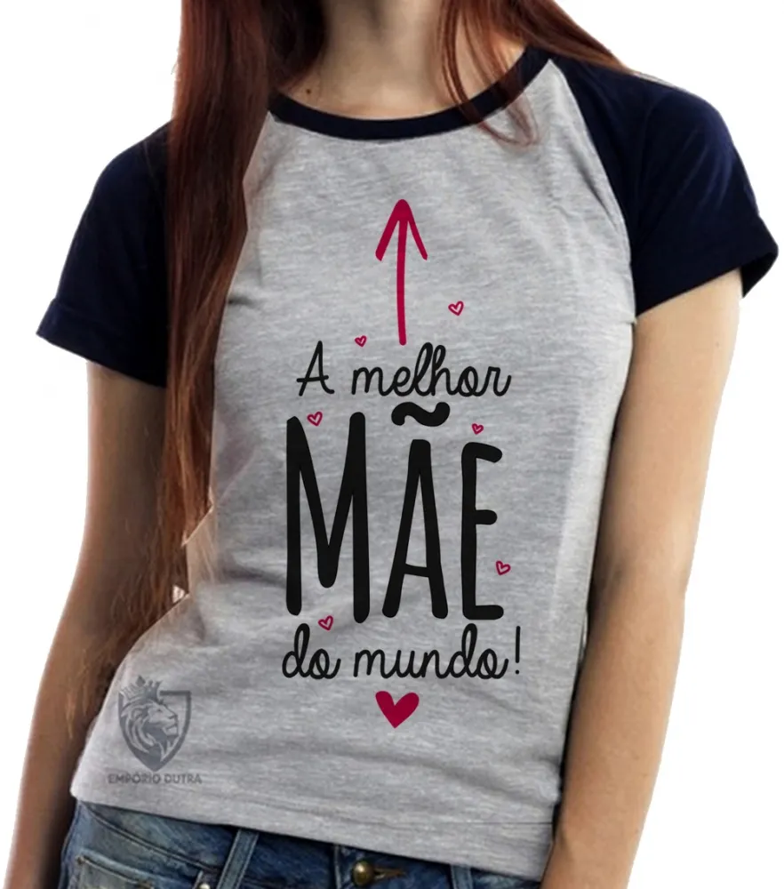 Baby look Melhor Mãe tamanho G