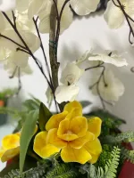  Arranjo Orquídea Bege - Foto 4