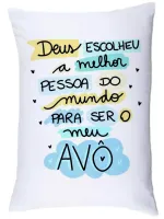 Almofada Personalizada para Avó e Avô – O Presente Perfeito para Demonstrar Amor e Carinho - Foto 13