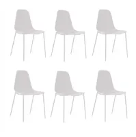 Kit com 6 unidades Cadeira Miami