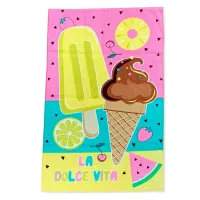 Toalha de Banho Felpuda Infantil la dolce vita - Foto 2