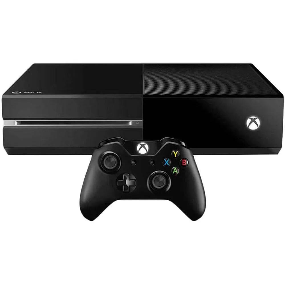 Console Xbox One 500GB preto + Controle s/ fio + Headset Imagem