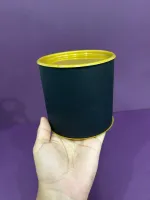 Tubolata Diâmetro 10,0 x 10,0 Altura - C/ Tampa plástica dourada  - Foto 4