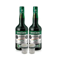 Kit 2 Brasilberg  + 2 copos dose BSB