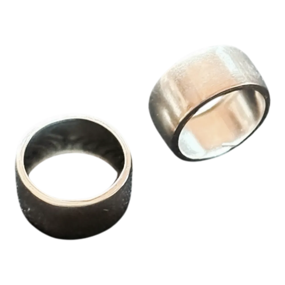 Anel Liso de ALPACA (12,7 mm x 5 mm)