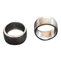 Anel Liso de ALPACA (12,7 mm x 5 mm) - Foto 3
