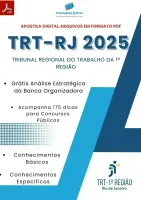 Apostila TRT RJ 2025 Psicologia Analista Judiciário