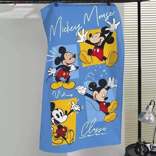 TOALHA DE  BANHO INFANTIL  AVELUDADA  MIKEY 