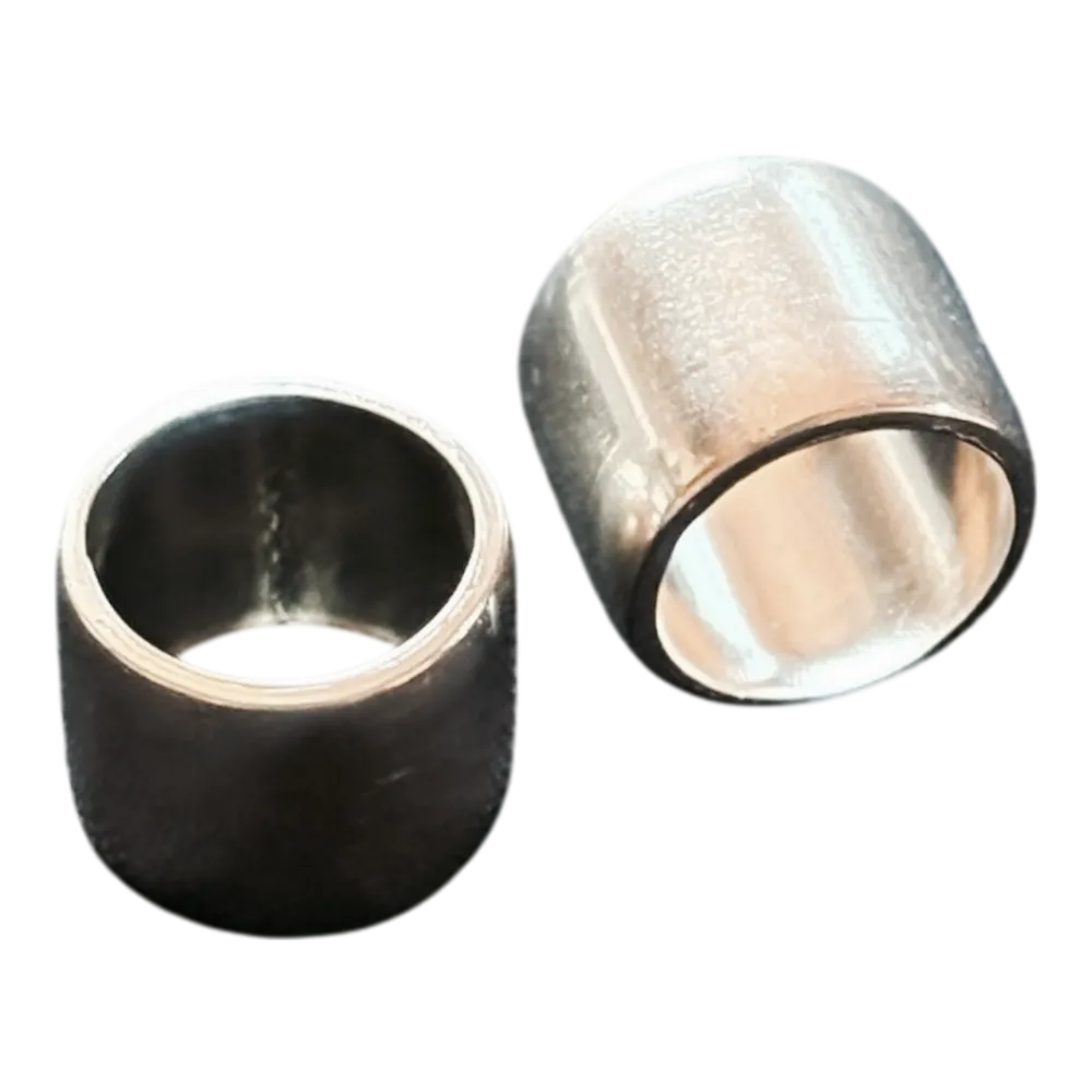 Anel Liso de ALPACA (12,7 mm x 10 mm)