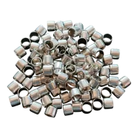 Anel Liso de ALPACA (12,7 mm x 10 mm) - Foto 2