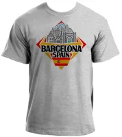 Camiseta adulto ou infantil Barcelona Espanha Lembrança - Foto 3