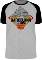 Camiseta adulto ou infantil Barcelona Espanha Lembrança - Foto 4