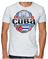 Camiseta adulto ou infantil Cuba lembrança havana - Foto 4