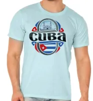 Camiseta adulto ou infantil Cuba lembrança havana - Foto 5