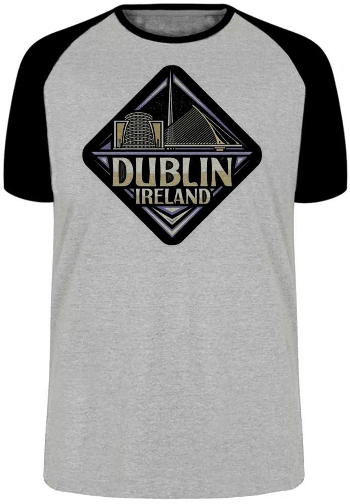 Camiseta adulto ou infantil Dublin Irlanda lembrança