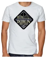 Camiseta adulto ou infantil Dublin Irlanda lembrança - Foto 3