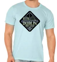 Camiseta adulto ou infantil Dublin Irlanda lembrança - Foto 5