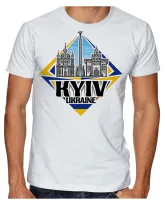 Camiseta adulto ou infantil Kiev Ucrania Lembrança - Foto 3