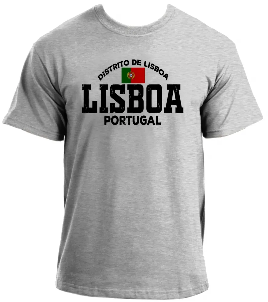 Camiseta adulto ou infantil Lisboa Portugal Europa Imagem
