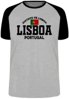 Camiseta adulto ou infantil Lisboa Portugal Europa - Foto 4