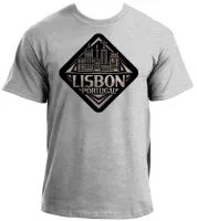 Camiseta adulto ou infantil Lisboa Portugal lembrança - Foto 3
