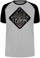 Camiseta adulto ou infantil Lisboa Portugal lembrança - Foto 4