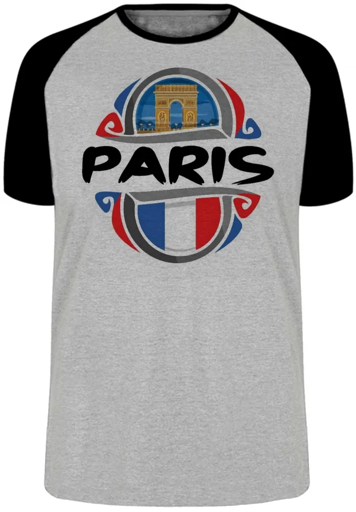 Camiseta adulto ou infantil Paris França Europa Imagem