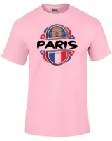 Camiseta adulto ou infantil Paris França Europa - Foto 5
