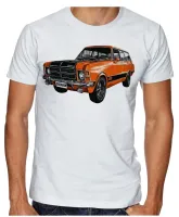 Camiseta adulto ou infantil Chevrolet caravan SS carro antigo - Foto 4