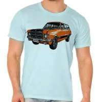 Camiseta adulto ou infantil Chevrolet caravan SS carro antigo - Foto 5