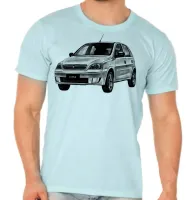 Camiseta adulto ou infantil Chevrolet corsa carro antigo bom - Foto 5