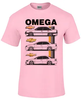Camiseta adulto ou infantil Chevrolet omega modelo geraçoes