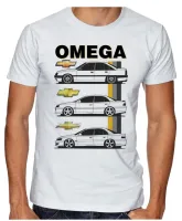 Camiseta adulto ou infantil Chevrolet omega modelo geraçoes - Foto 4