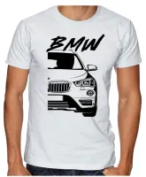 Camiseta adulto ou infantil bmw x1 carro camionete - Foto 4