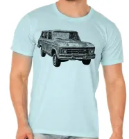 Camiseta adulto ou infantil Chevrolet Veraneio camionete antiga - Foto 5