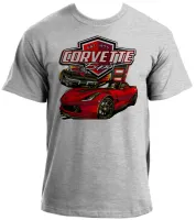Camiseta adulto ou infantil Corvette carro americano classico - Foto 2