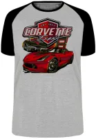 Camiseta adulto ou infantil Corvette carro americano classico - Foto 3
