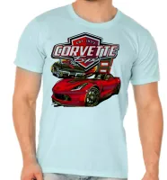 Camiseta adulto ou infantil Corvette carro americano classico - Foto 5