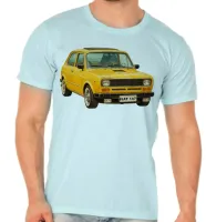 Camiseta adulto ou infantil Fiat 147 carro antigo classico - Foto 5