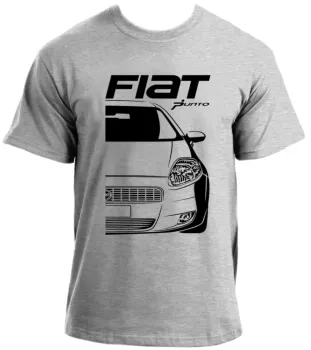 Camiseta adulto ou infantil Fiat Punto carro classico - Foto 2