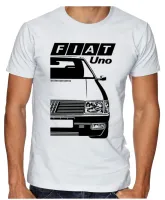 Camiseta adulto ou infantil Fiat uno carro antigo classico - Foto 4