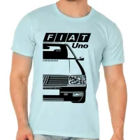 Camiseta adulto ou infantil Fiat uno carro antigo classico - Foto 5