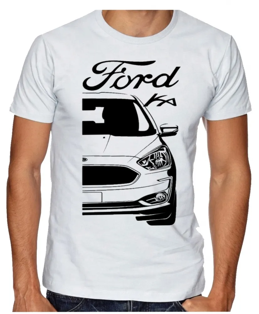 Camiseta adulto ou infantil Ford ka carro classico