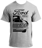 Camiseta adulto ou infantil Ford Mustang Mach 1 classico - Foto 2