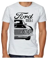 Camiseta adulto ou infantil Ford Mustang Mach 1 classico - Foto 3