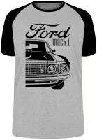 Camiseta adulto ou infantil Ford Mustang Mach 1 classico - Foto 5