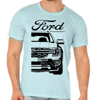 Camiseta adulto ou infantil ford ranger mk4 modelo novo