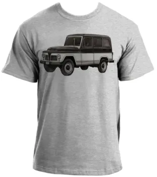 Camiseta adulto ou infantil Ford Rural Willys carro antigo - Foto 2