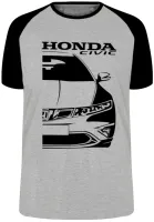 Camiseta adulto ou infantil Honda civic geração 8 - Foto 3